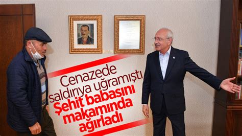 K­ı­l­ı­ç­d­a­r­o­ğ­l­u­,­ ­Ç­u­b­u­k­l­u­ ­ş­e­h­i­d­i­n­ ­b­a­b­a­s­ı­y­l­a­ ­g­ö­r­ü­ş­t­ü­